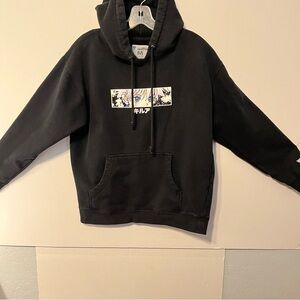 Hypeland X HunterX Hunter Killua hoodie size medium color black.